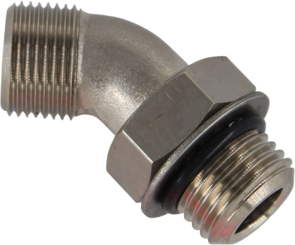 Ultraflex Nippel 45 grader til rattpumpe