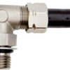 Ultraflex T-stykke for styresylinder m o-ring/mutter
