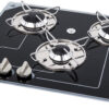 Glass Hob 3 gasskoketopp