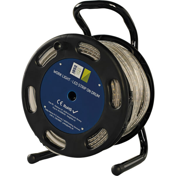 Arbeidslys LED-strip på trommel - 25 m