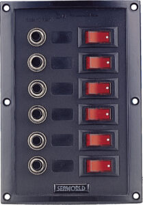 Bryterpanel modell 8