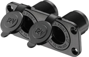 Strømuttak dobbelt 12V