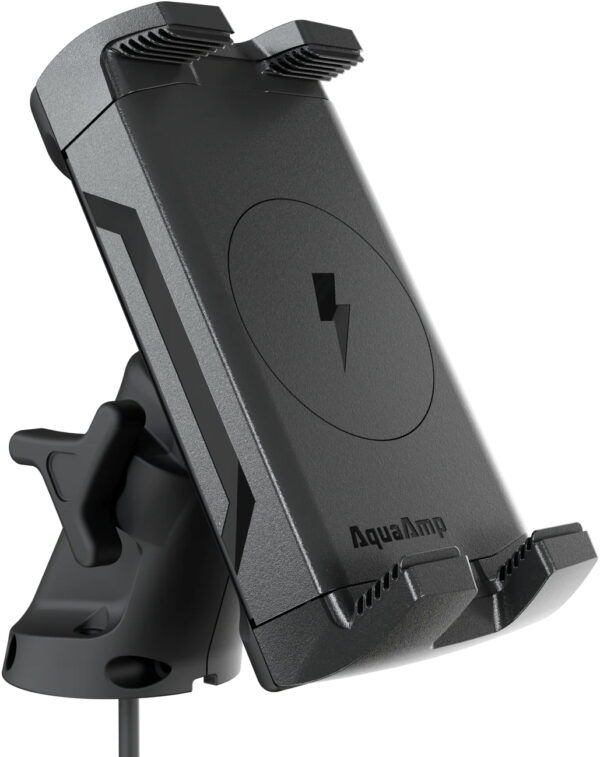 AquaAmp 500 telefonholder/lader 15W Qi2 m/magnet