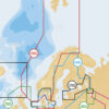 Navionics+ Kart valgfritt område tom SD brikke