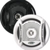 Høyttaler 6,5" m/ sorte og hvite griller