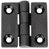 1852 Hengsel 38 x 38 mm syrefast sort