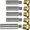 Anodesett Yanmar 6LP, 6LY, 4LHA, sink