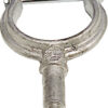 1852 Åregaffel aluminium 2 1/4" m/bolt