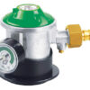 Gassregulator Jumbo click-on m/manometer og slangestuss