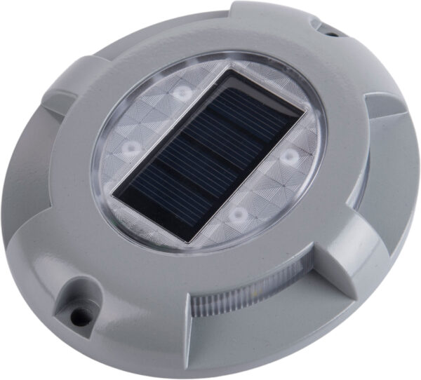1852 Bryggelys alu LED m/solcelle