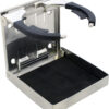 Glass/flaskeholder, sidemontert, syrefast
