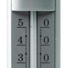 Badetermometer, sølv, flytende