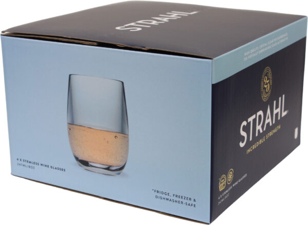1036873_XL.jpg Strahl Vinglass u/stett gavepakke 247ml 4 stk