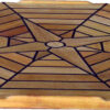 Bordplate Nautic Star, åttekantet Ø 55 cm