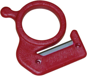Ring kniv til strammebånd