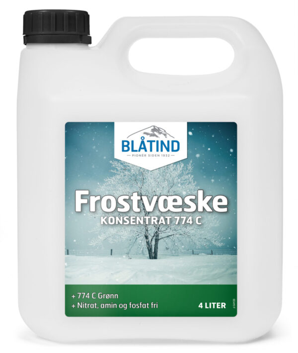 1041368_XL.jpg Blåtind Frostvæske kons 774 C grønn 4 l
