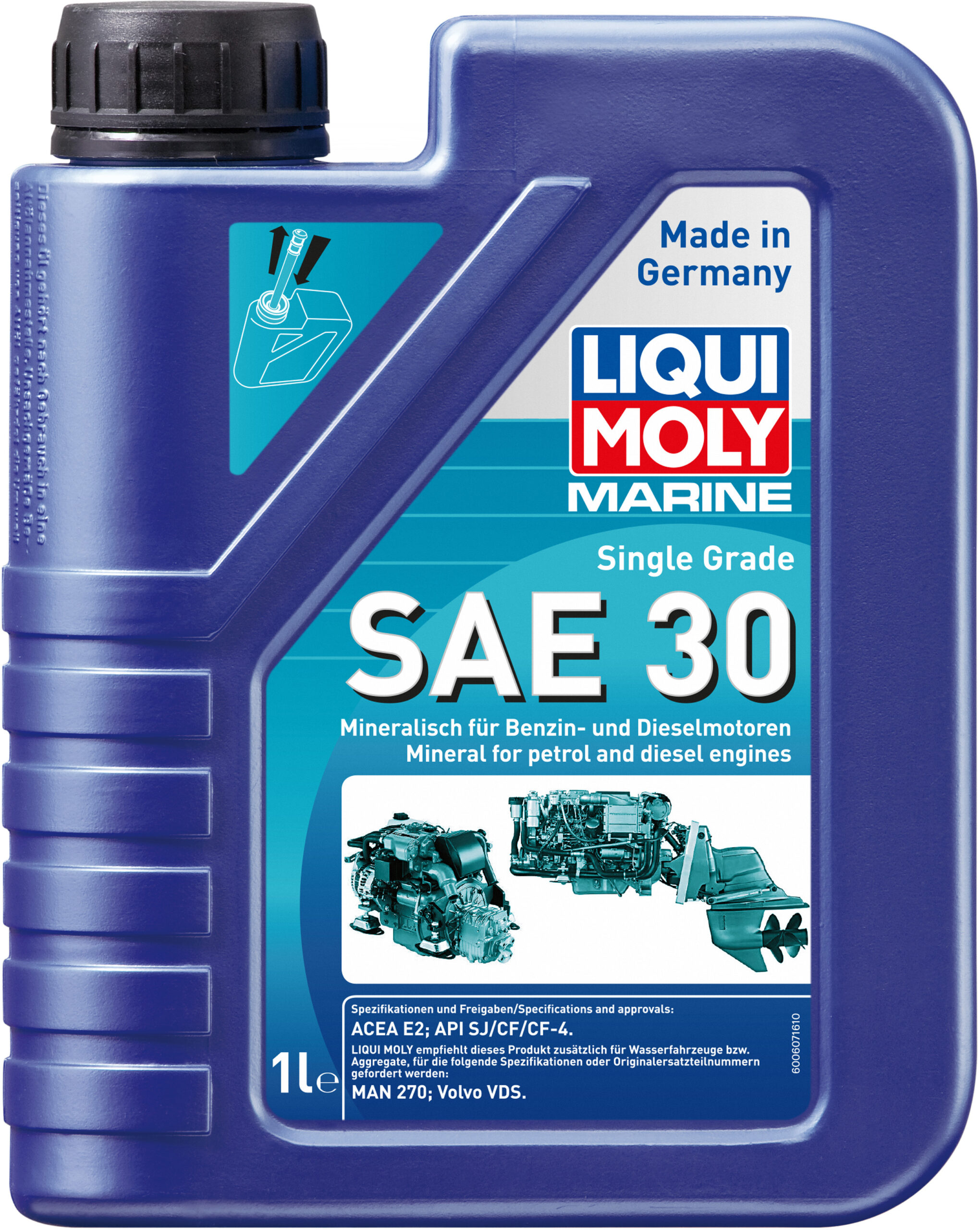 1042131_XL.jpg Liqui Moly Marine Single Grade SAE 30 1 l