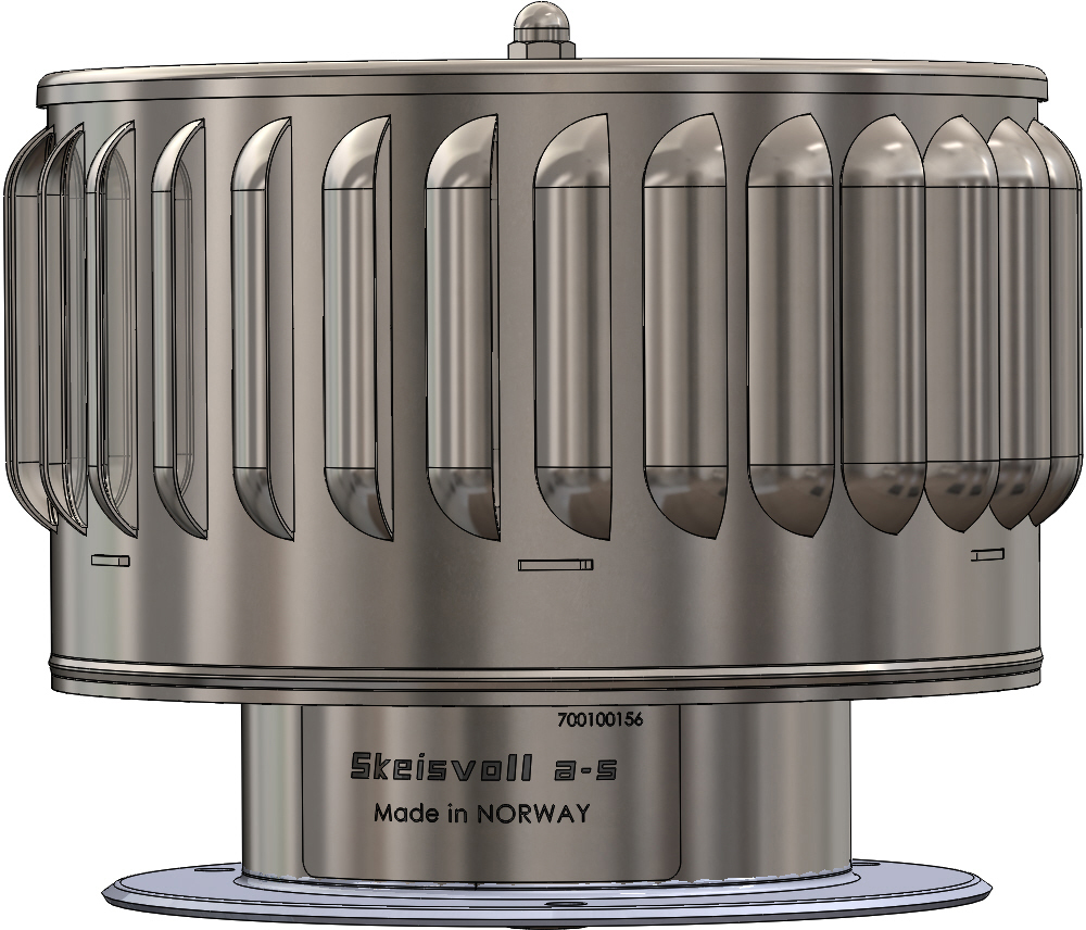 1047800_XL.jpg Rotorventil, vinddrevet Ø175 mm