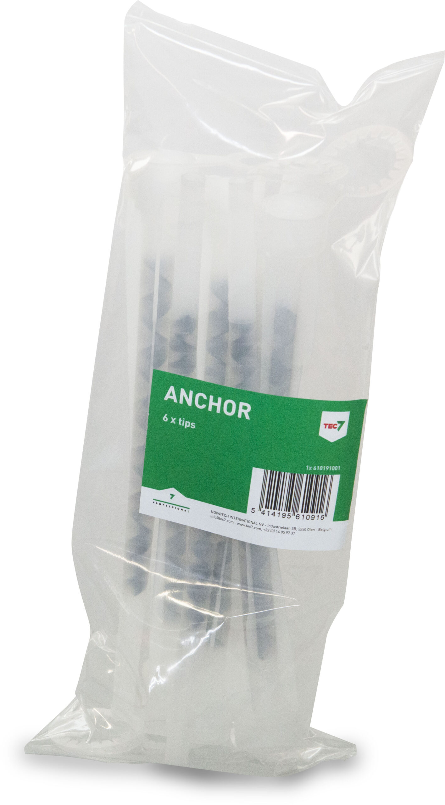 Tec7 Anchor blanderør 6-pk pose