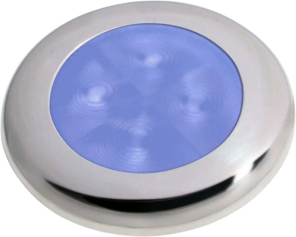 Hella Slim Line LED syrefast spotlampe blått lys 24V