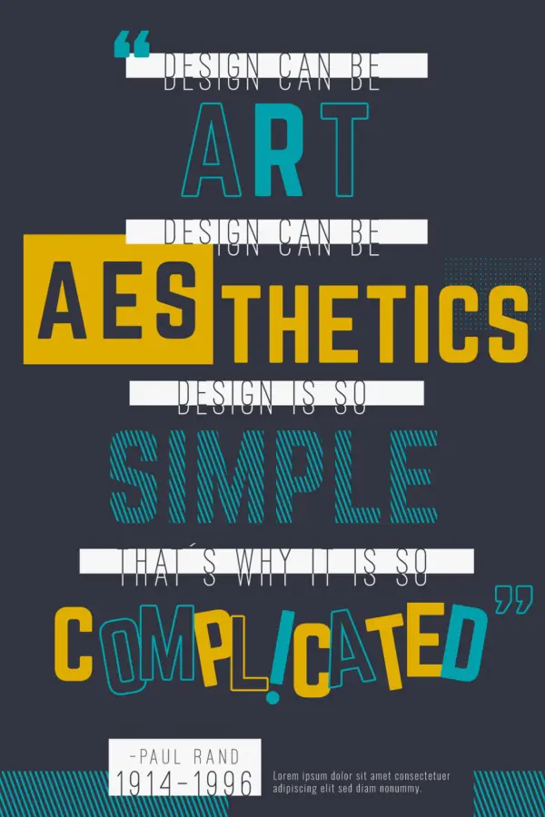 Simple Aesthetics