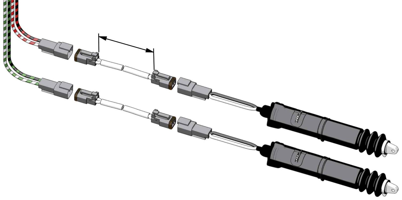 Ultraflex Forlengerkabel til Uflex kontr/joy