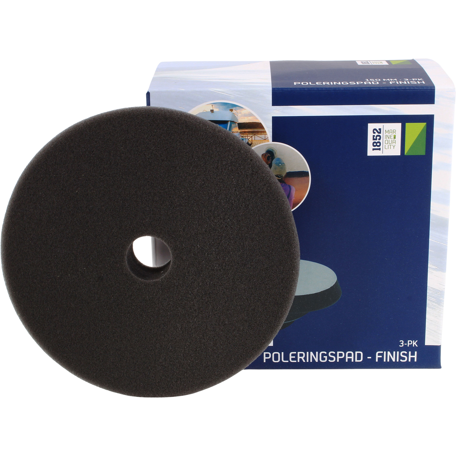 1852 Poleringspad Finish 3-pk
