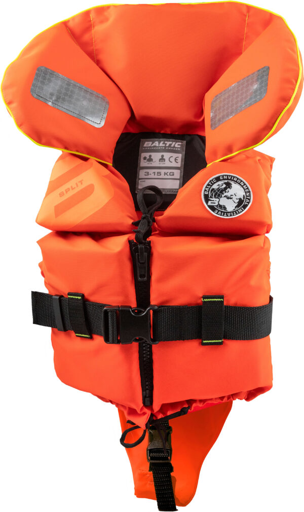 H1040751_XL.jpg Baltic Split Front E.I. redningsvest baby/barn orange