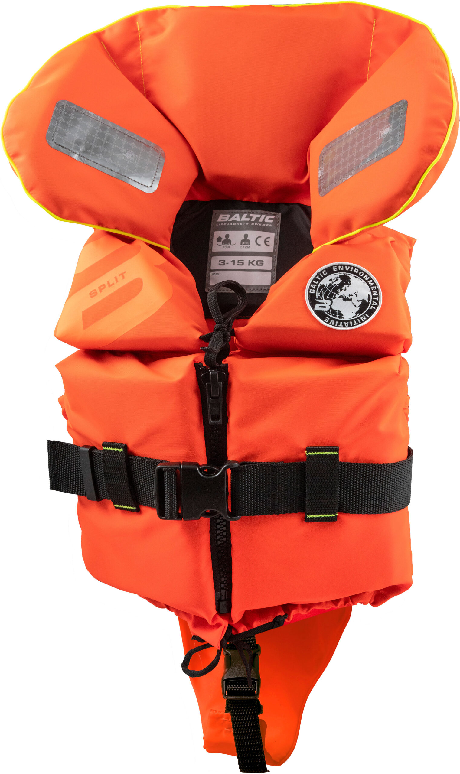 H1040751_XL.jpg Baltic Split Front E.I. redningsvest baby/barn orange