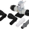 Solenoidventil 12/24V til toalett